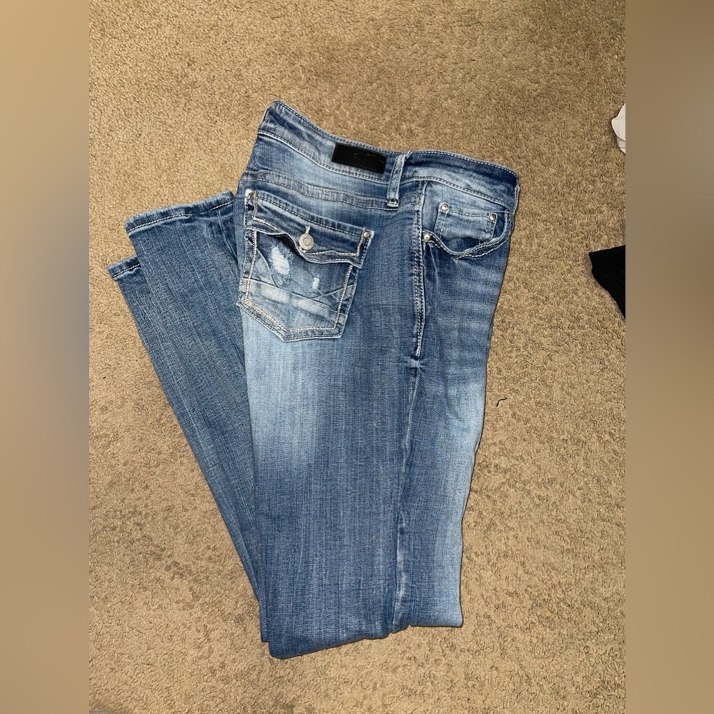 Buckle Daytrip Virgo straight leg jeans